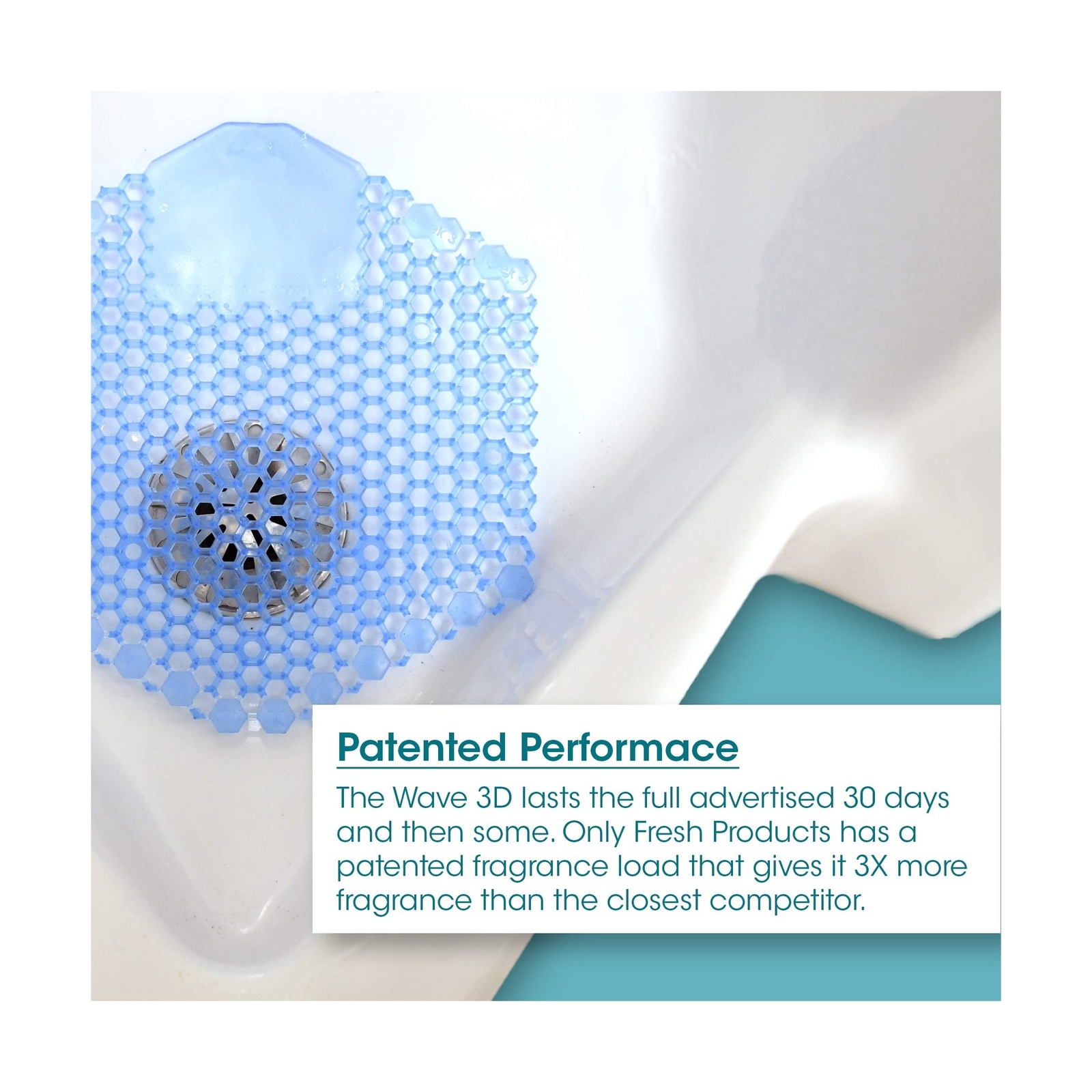 Fresh Products Wave 3D , Virtually eliminates urine splash , 30-Day Use, Easy…