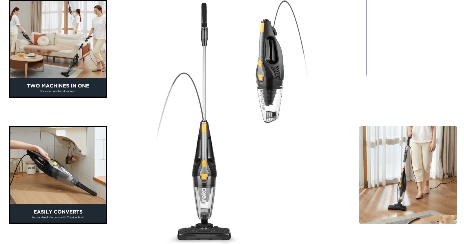 Compact Blaze Stick Vacuum Cleaner – Powerful Suction for Hard Floors & Carpets