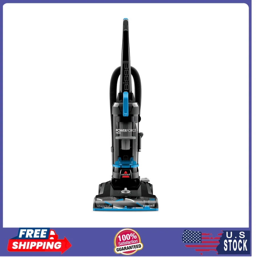 Bissell PowerForce Helix Bagless Upright Vacuum Pet Friendly Lightweight 3313