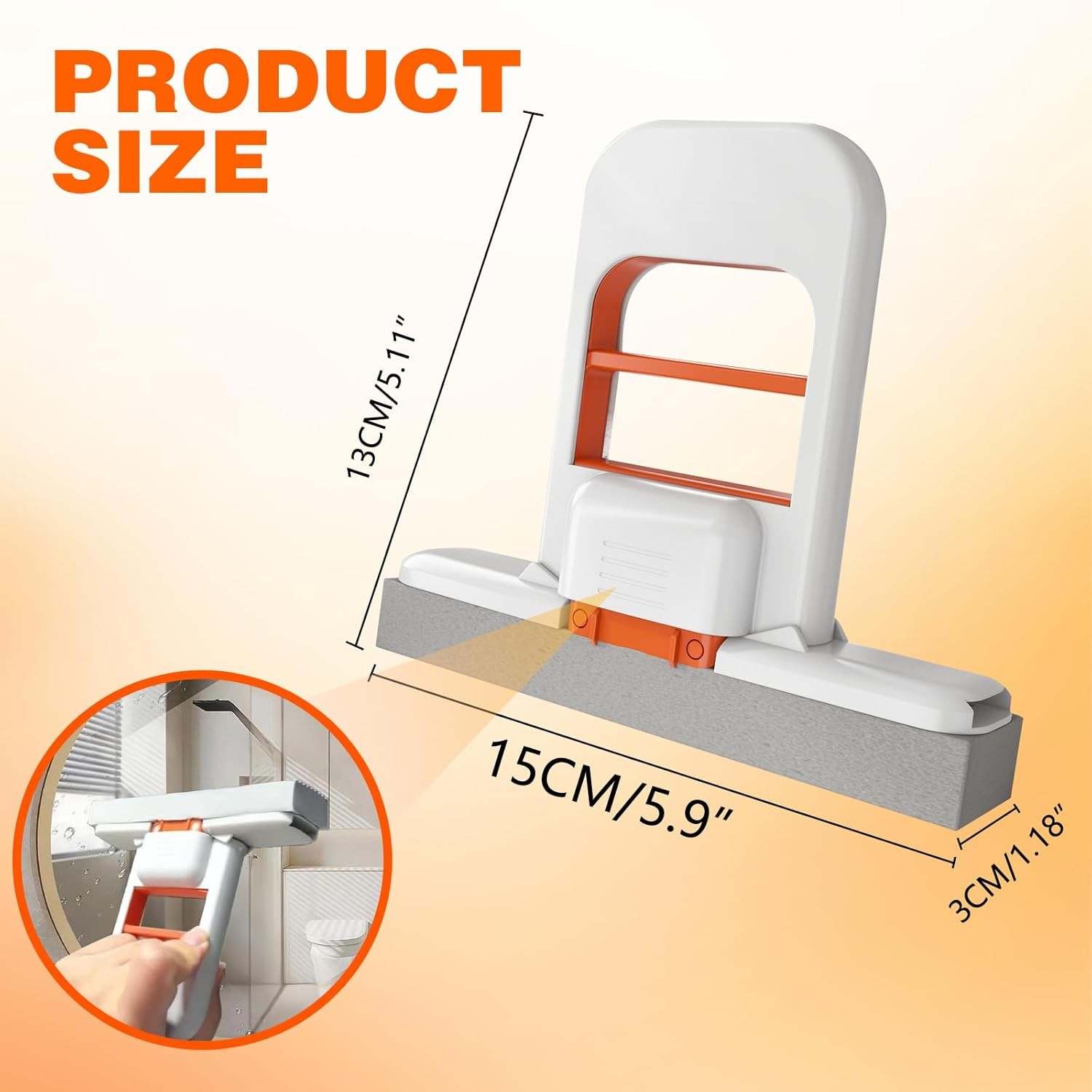 Mini Foldable Desktop Mop Portable Mini Cleaning Sponge Mop Wet And Dry Use