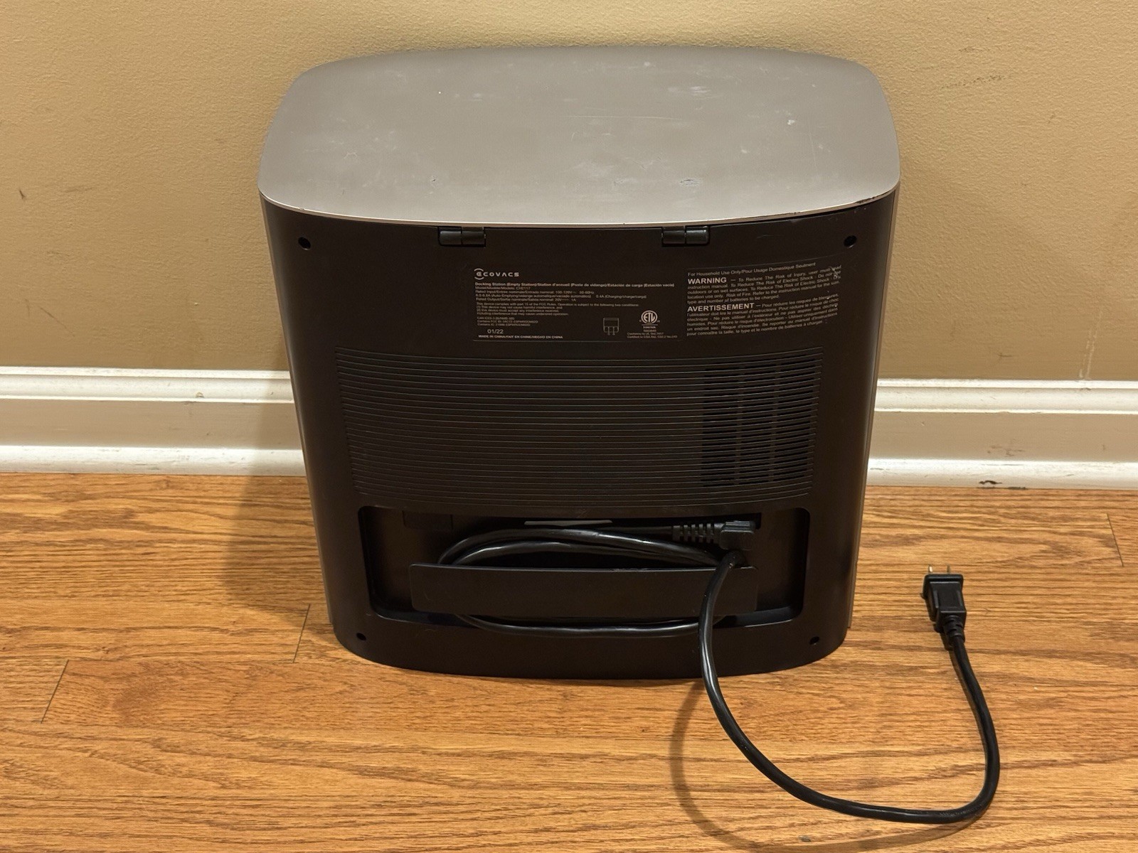 ECOVACS DEEBOT X1 Plus Docking Station (Empty Station CH2117)