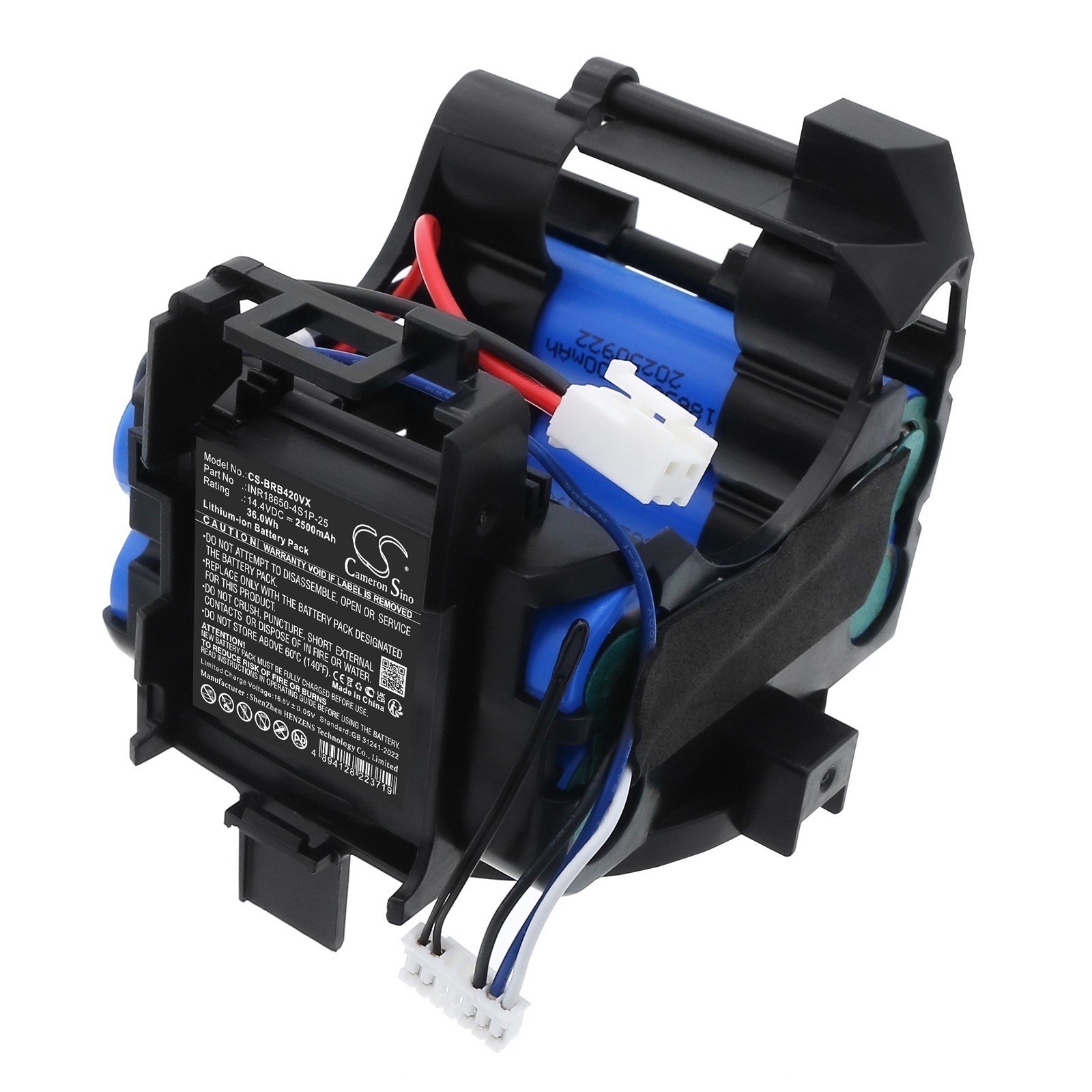 BATTERIE 2500mAh Type INR18650-4S1P-25 For Black+Decker HSVB42OJ