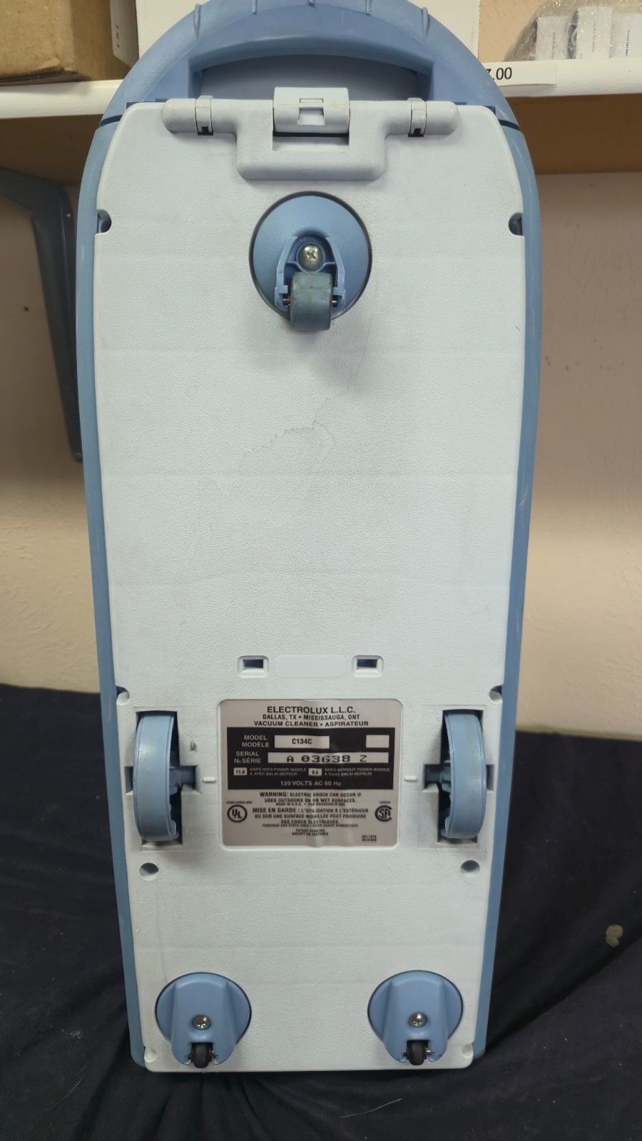 Aerus Electrolux Guardian Encore Canister Vacuum TANK ONLY C134C – see Video!