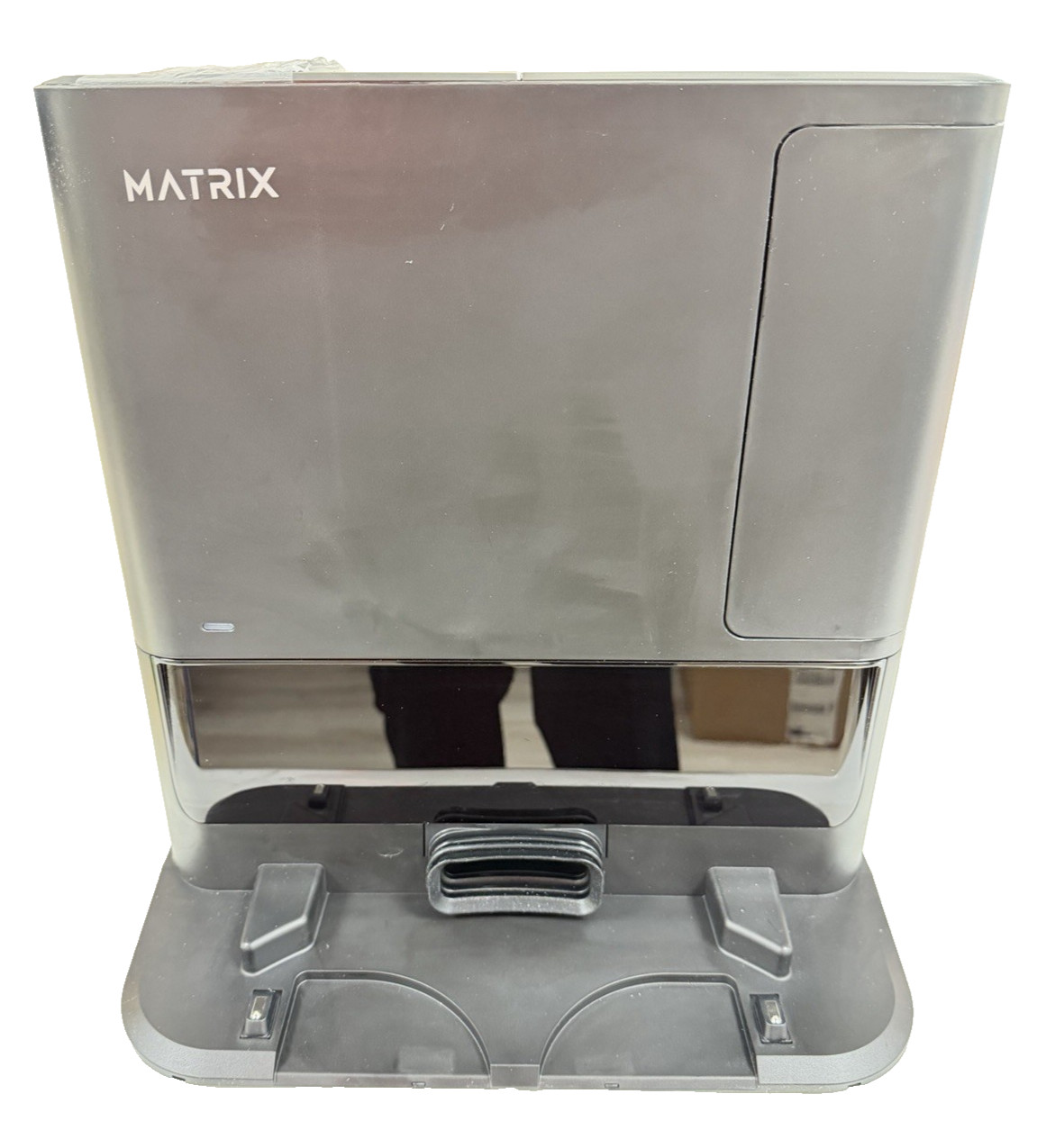 Self Emptying Robot Vacuum LIDAR Mapping App Control Bagless Base Black