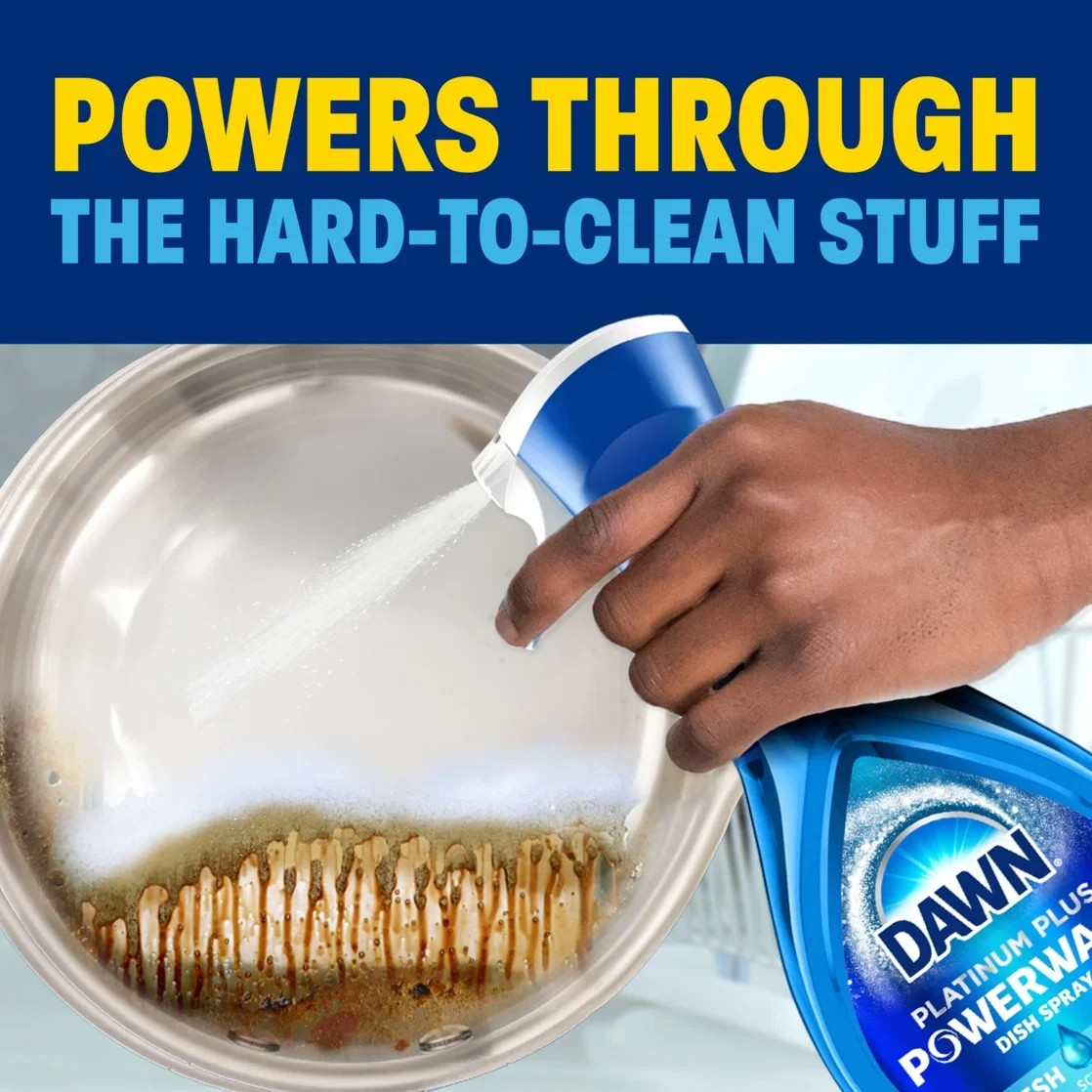 Dawn Platinum Powerwash Spray, Fresh,1 Starter Kit, 16 Fl Oz, FREE SHIPPING!!