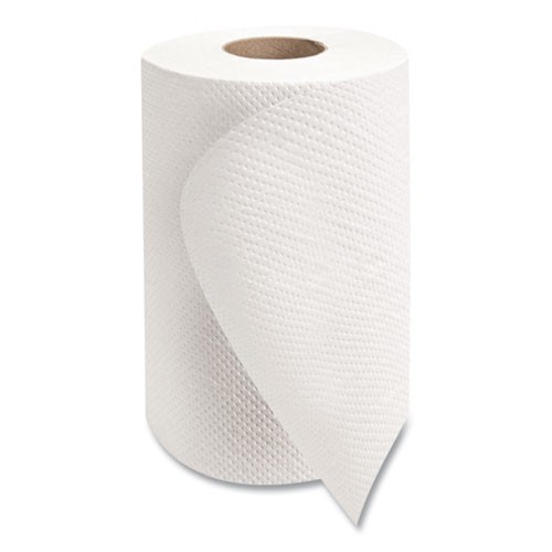 Morcon Morsoft Universal Roll Towels, 1-Ply, 8″ x 350 ft, White, 12 Rolls/Carton