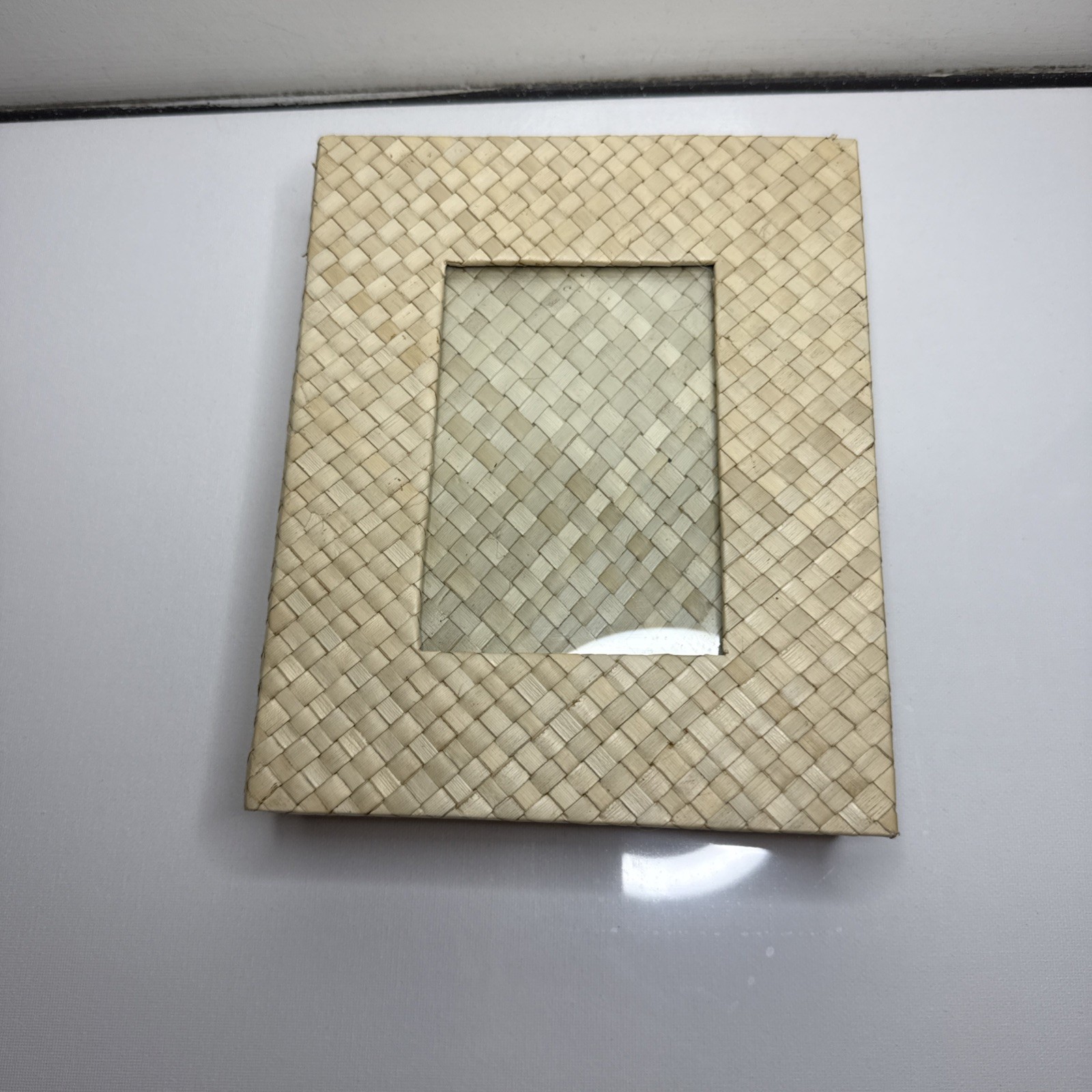 Natural Woven Straw Storage Box – Boho Handwoven Keepsake Gift Box