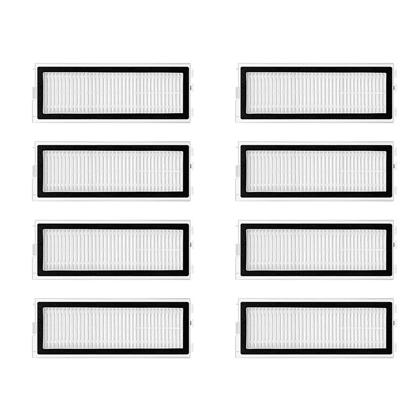 Main Side Brush Filter Mesh HEPA Dust Bag Mop Cloth for Roborock QV35A/QV35S