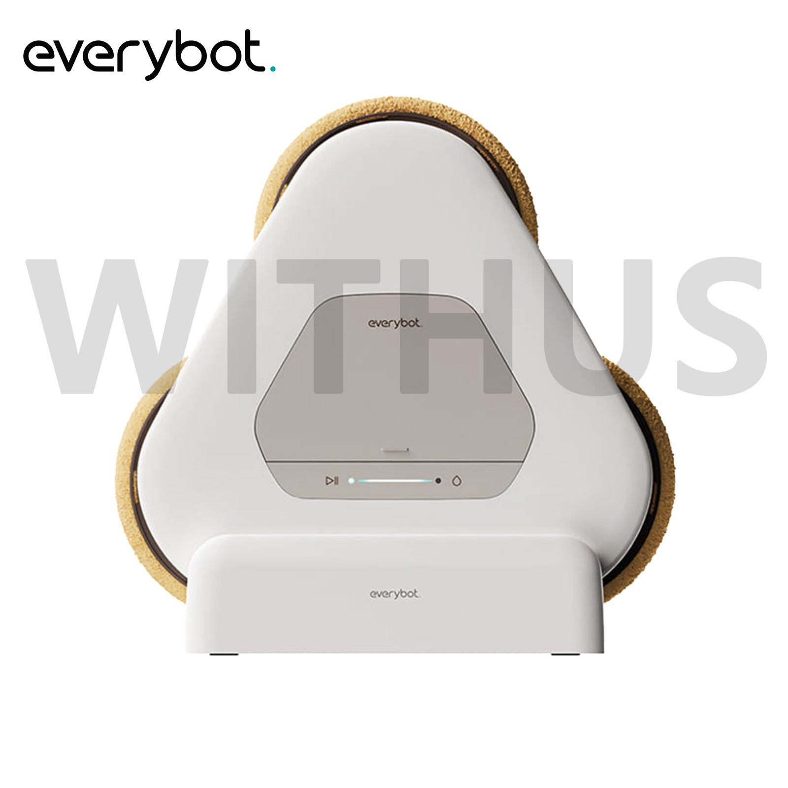 EVERYBOT Three Spin Slim TS450 Robotic Mop Cleaner 3-Pad Korean 220V NEW