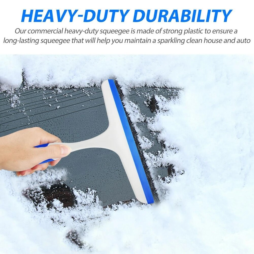 2PCS Squeegee For Shower Mirror Window Door Home Office House Cleaner Car Glass