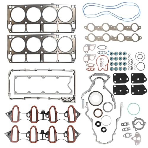 5.3L Engine Cylinder Head Gasket Set Fits for Cadillac Escalade 04-05, Chevy