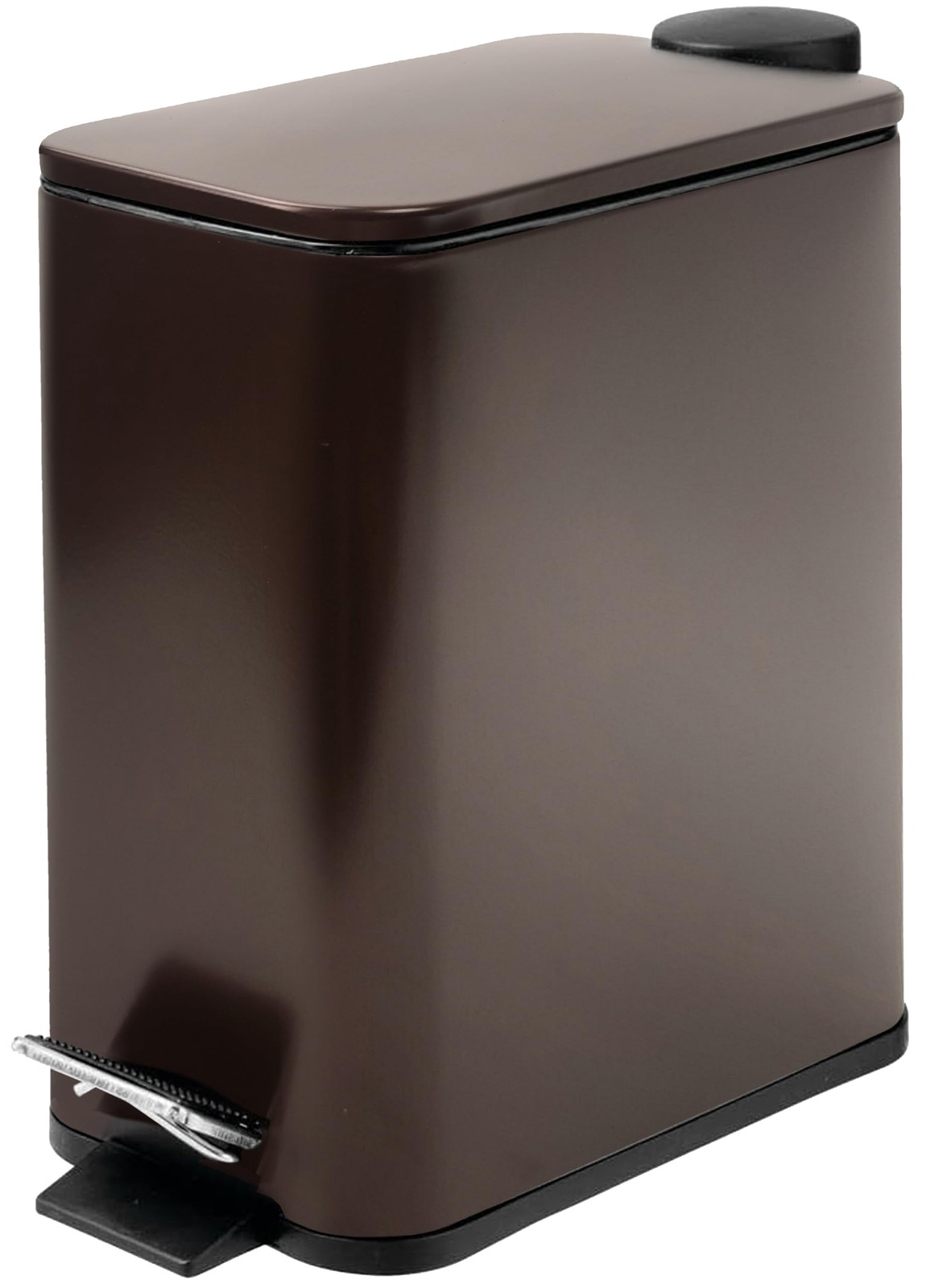 Bronze Stainless Steel Small Trash Can With Lid Step Pedal 5L 1.3 Gallon Bin