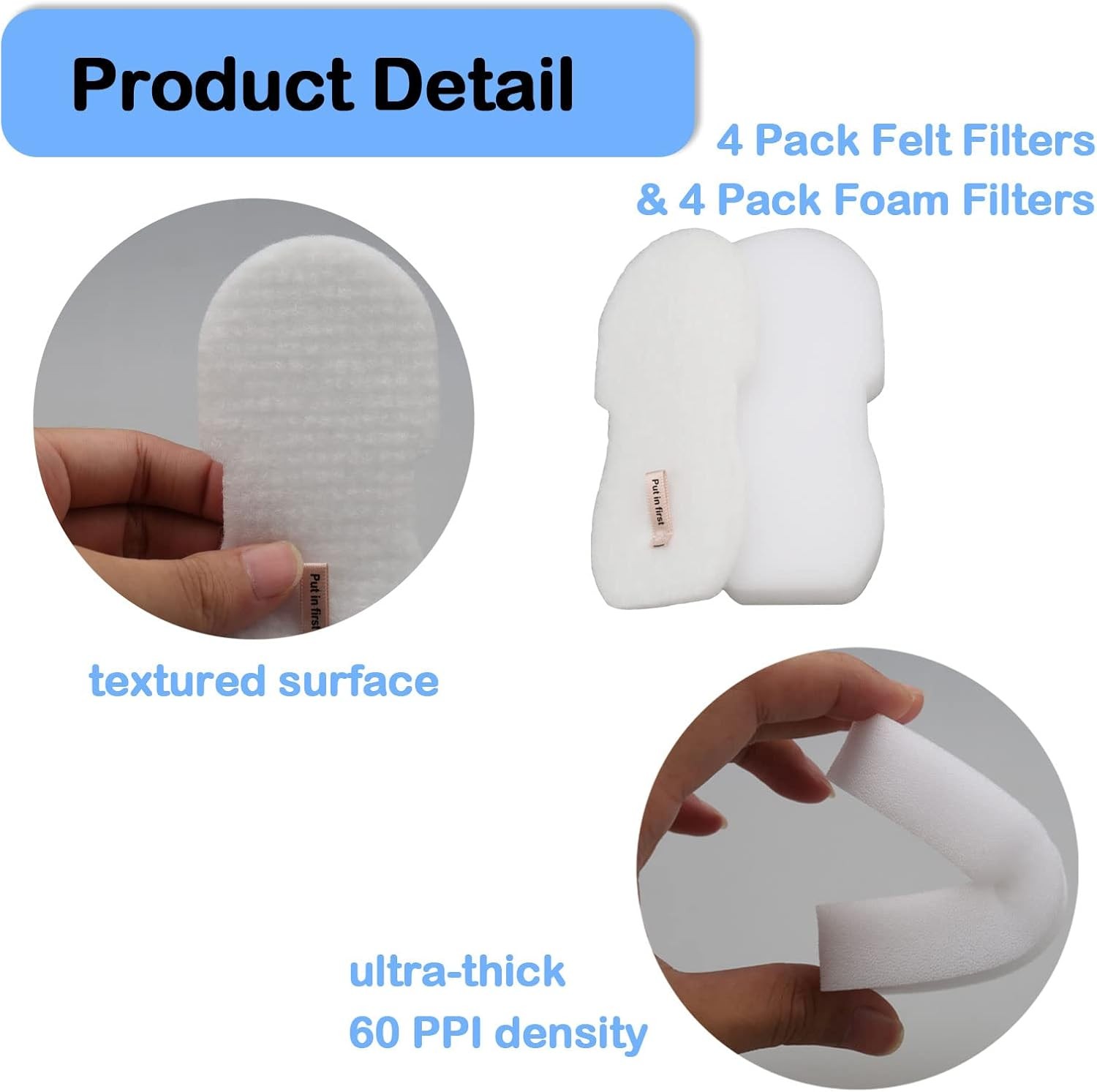 Replacement filter for Shark HZ3002 HZ3000 HZ4001AMZ HZ4002 Stratos Ultralight