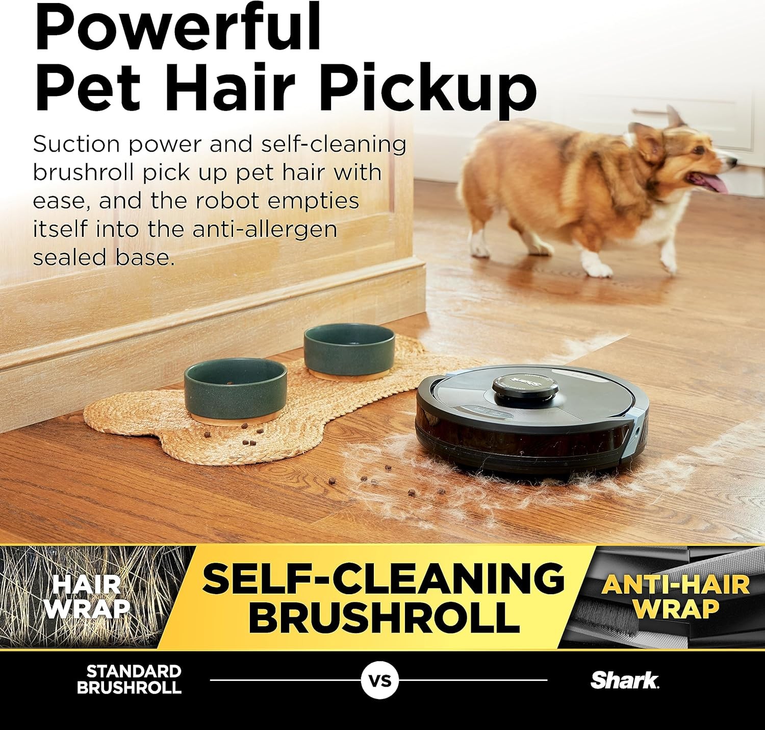 Shark Matrix Plus 2-in-1 Robot Vacuum & Mop Self-Empty Base Sonic Mop RV2610WA