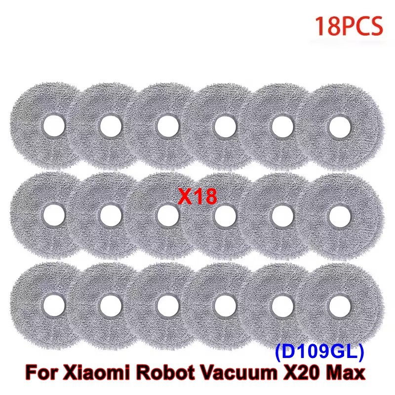 Accessories Kit For Xiaomi Robot Vacuum X20 Max Main Brush ,Filter ,Dust Bag lot