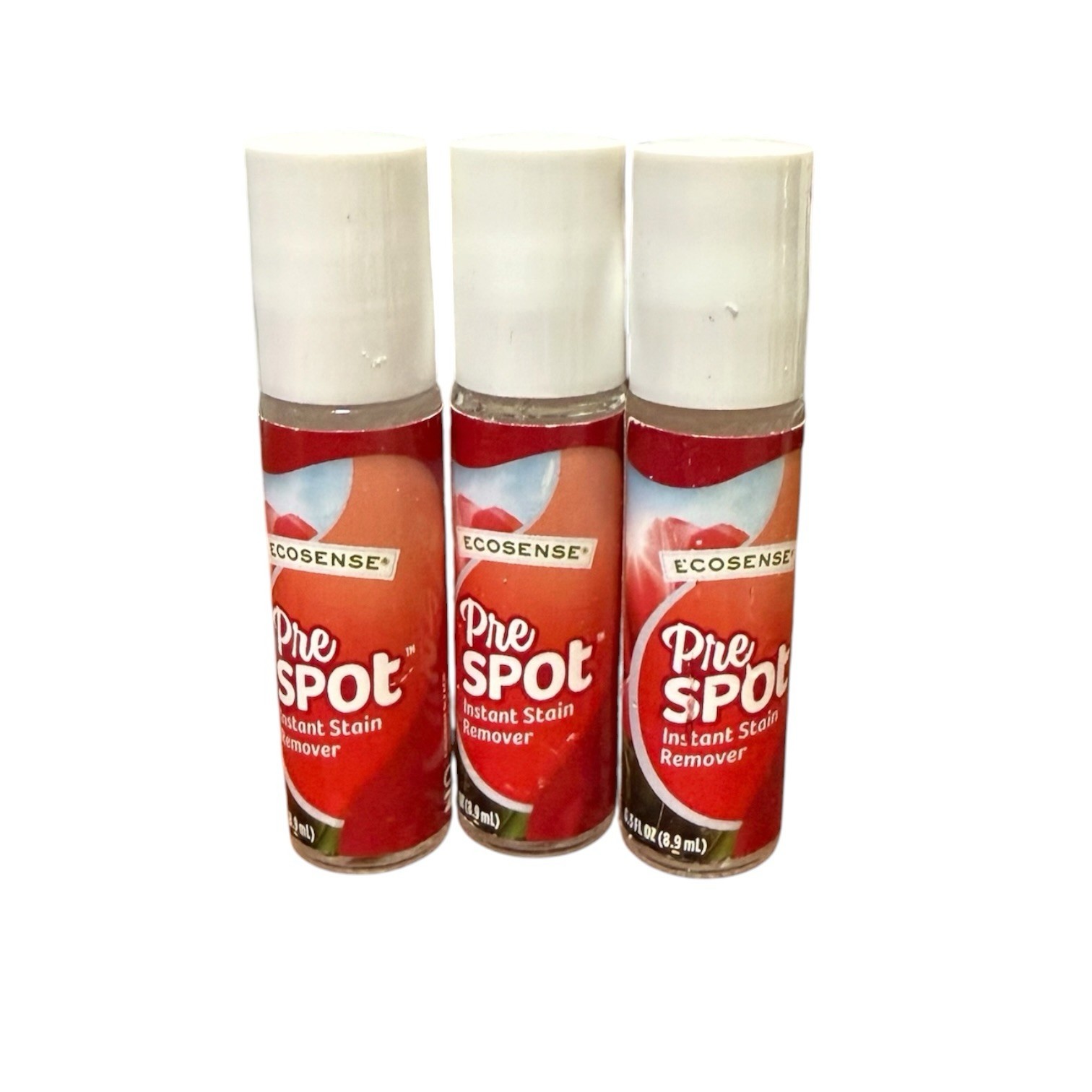 3pk Travel Size Instant Stain Remover: Melaleuca PreSpot, Ecosense 0.3 fl oz