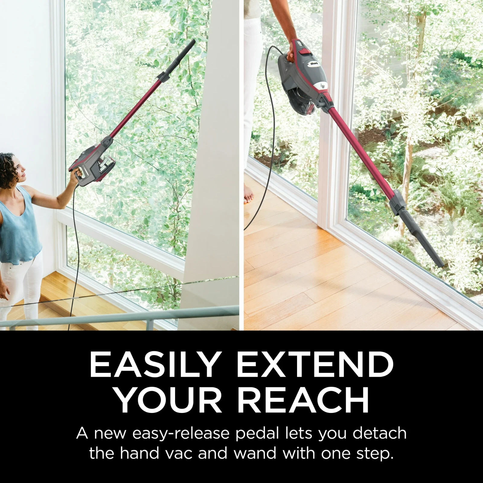 Shark HV370 Rocket Pro Corded Stick, Removalable Hand Vacuum, Advanced Swivel St