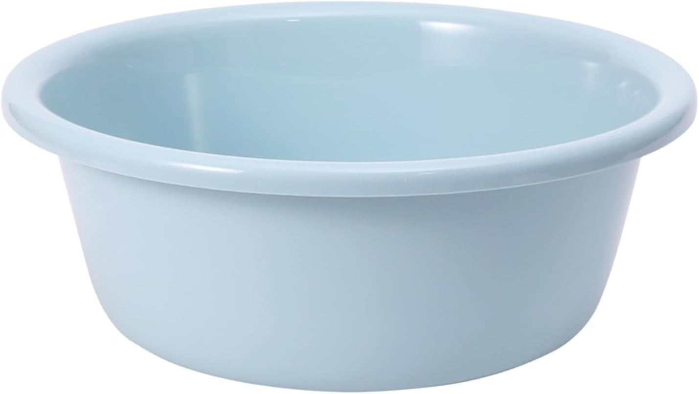 29.5X10Cm Blue Dishpan,Plastic Portable Wash Basin,Wash Basin for Baby Bottles,S