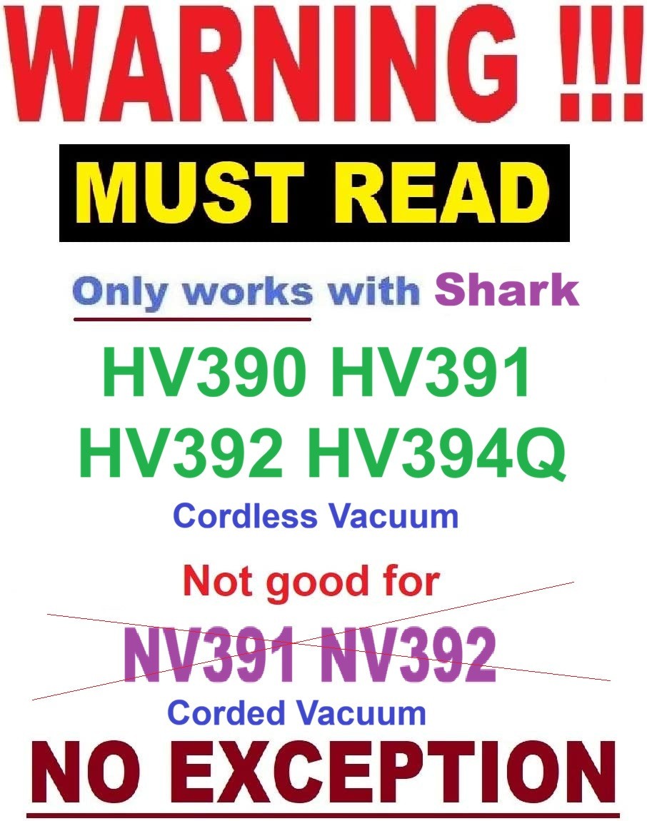 Shark Motorized Pet Tool Brush for HV390 HV391 HV392 HV394Q Flex DuoClean Vacuum