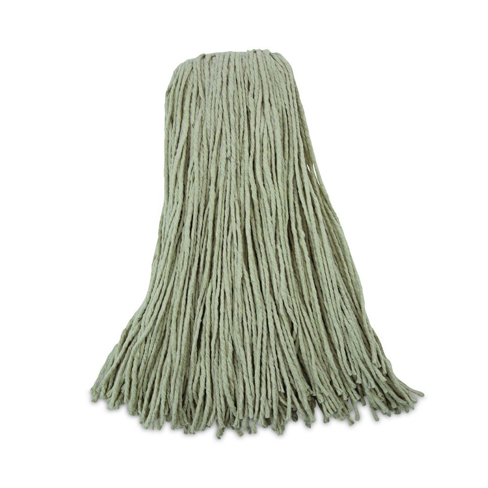 Boardwalk CM20032 32 oz 4-Ply Cut-End Cotton Mop Head – White (12/CT) New