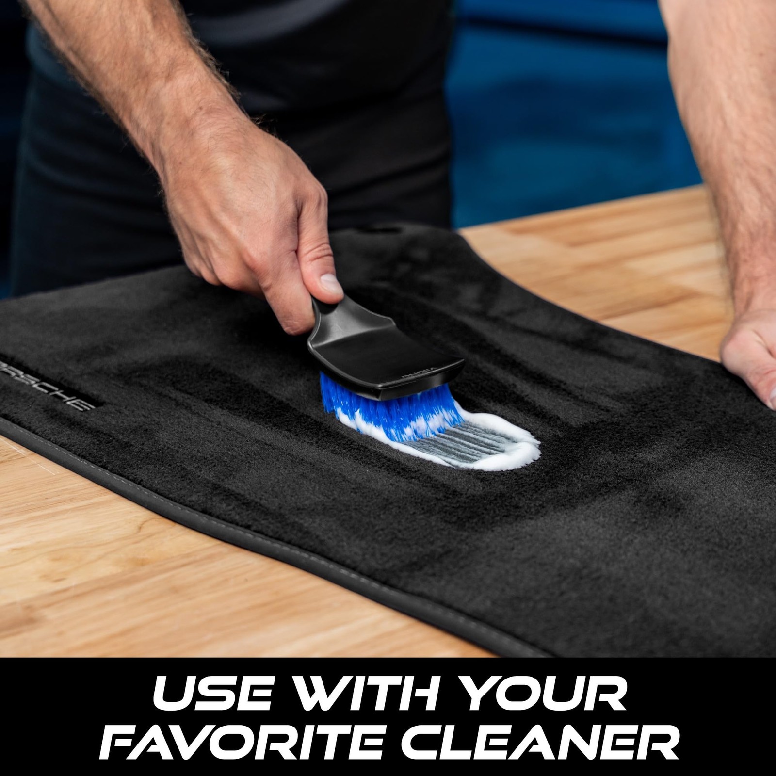 Carpet Cleaning and Scrub Brush for Floor Mats, Cleaning Brush for Car Interi…