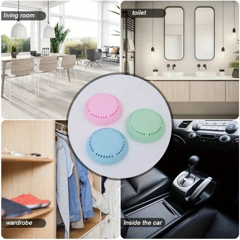 Aromatherapy Solid Air Freshener Deodorizer for Car Home Room Bathroom Wardrobe