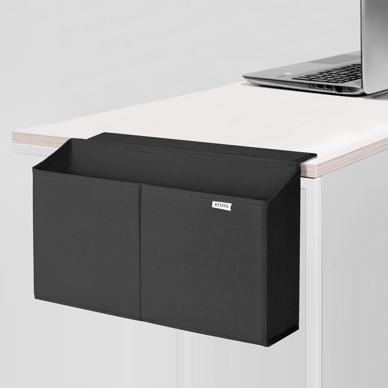 Desk Side Storage Organizer, Minimalist Side Storage Bag for Office Supplies, Ga