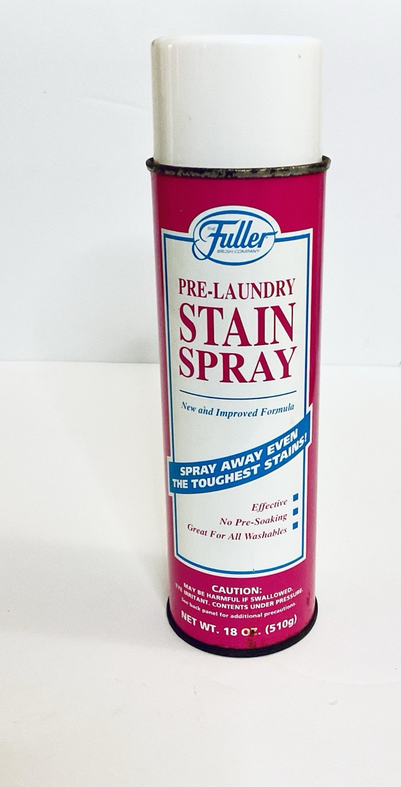 FULLER BRUSH COMPANY PRE-LAUNDRY STAIN SPRAY 18 OZ ALL-PURPOSE STAIN FIGHTER