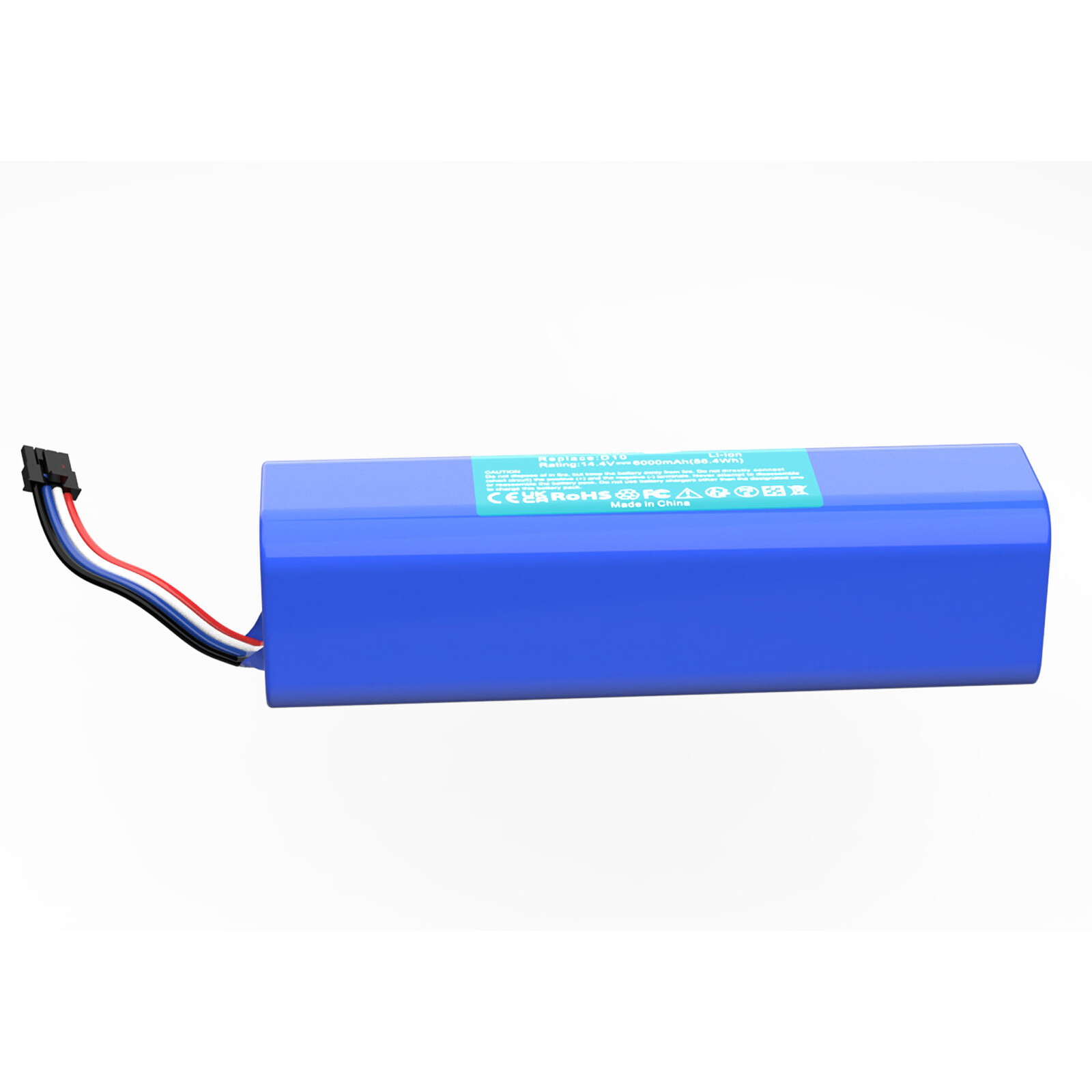 6000mAh 14.4V Li-ion P2150-4S2P-MMBK Battery For Dreame D10 D10 Plus D10s D9 L10