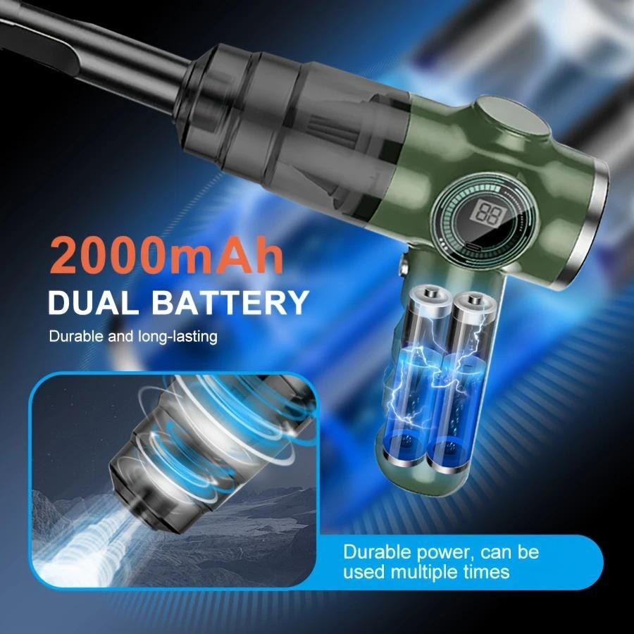 4 In 1 Wireless Car Vacuum Cleaner Household 9000Pa Strong Suction Air Blower