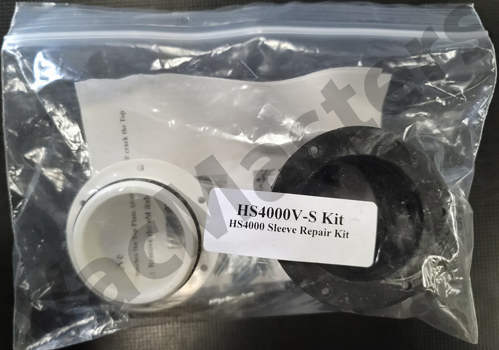 Hide A Hose central vacuum HS4000V-SKIT 4000-series inlet valve repair kit QTY 1