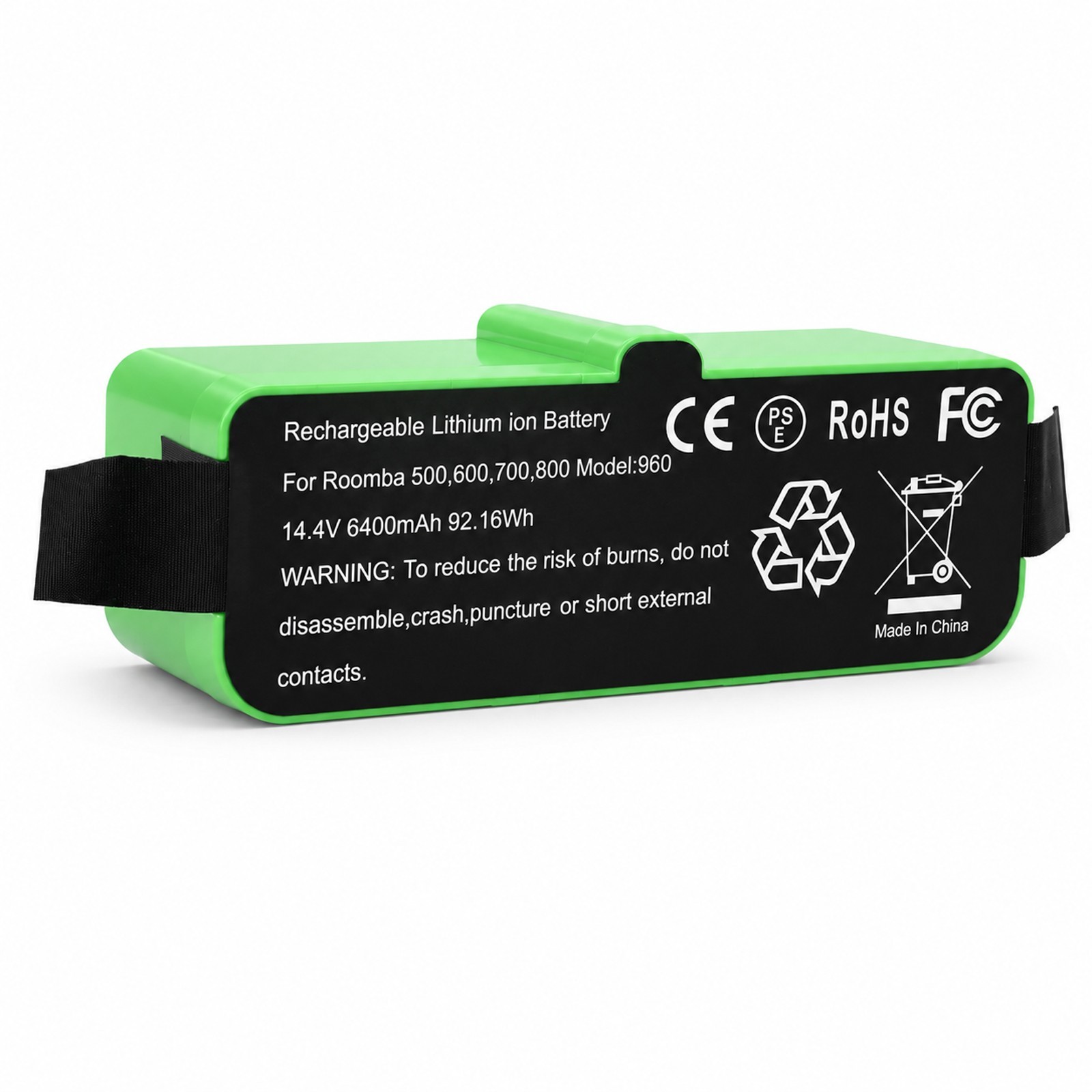 6400mAh Replacement Battery for iRobot Roomba 960 980 981 970 965 801 805 850