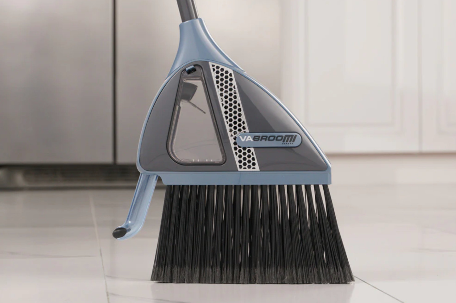 VaBroom 2-in-1 Sweeper with Built-in Vacuum