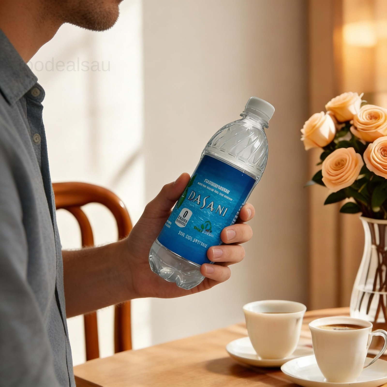 Dasani Diversion Safe Water Bottle Stash Can 9.6 x 2.7 x inches