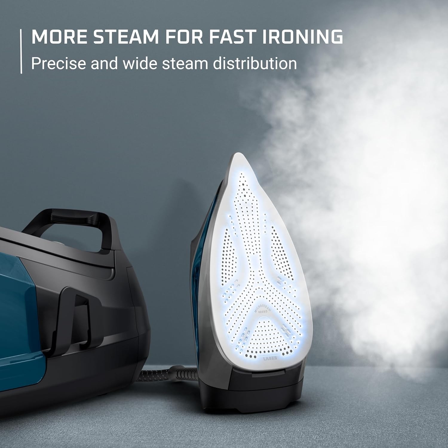 Rowenta Steam Station, Professional Iron Steamer 1.1L Removable Tank DG8624