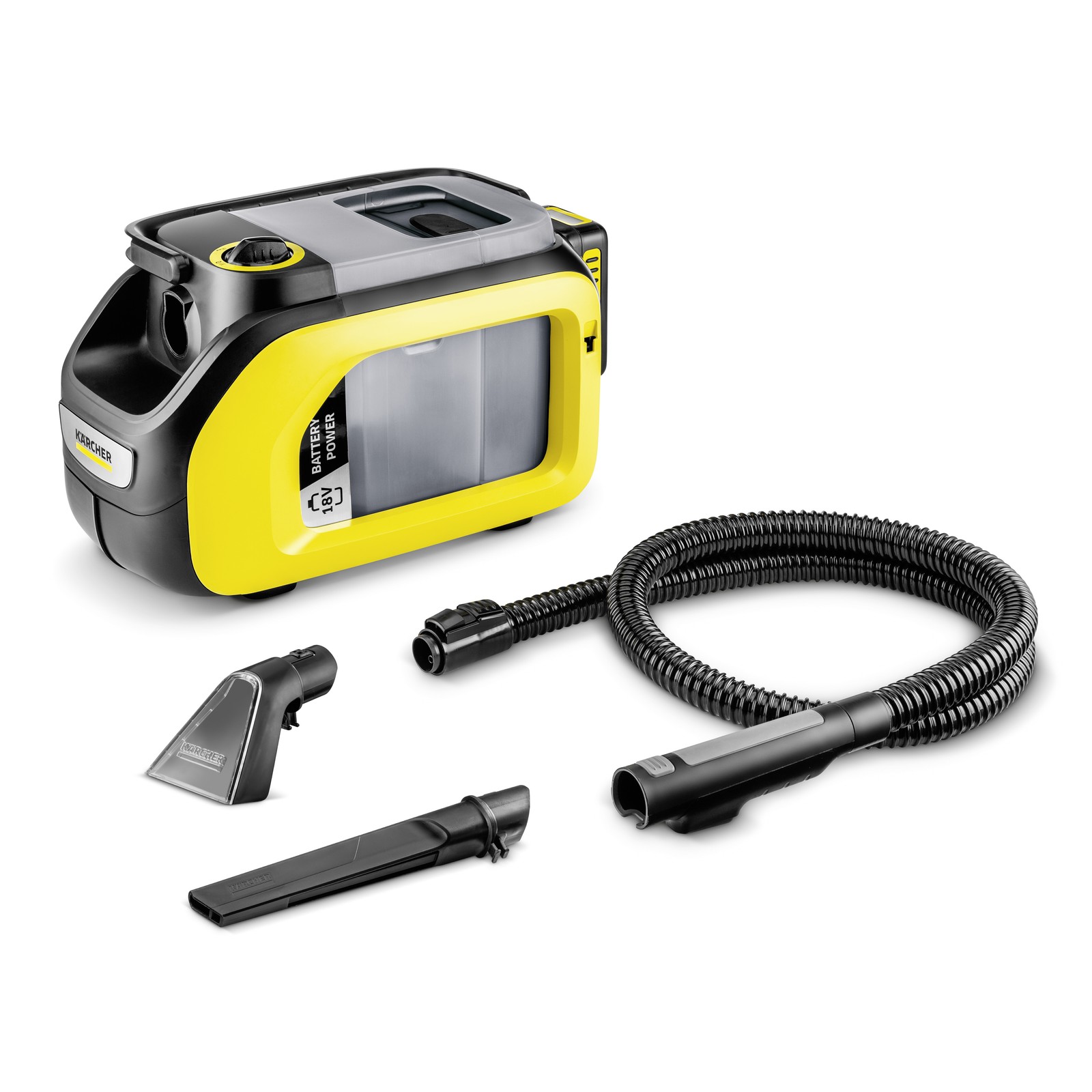 Karcher Cordless Carpet and Upholstery Cleaner, Spot Cleaner – Tool Only