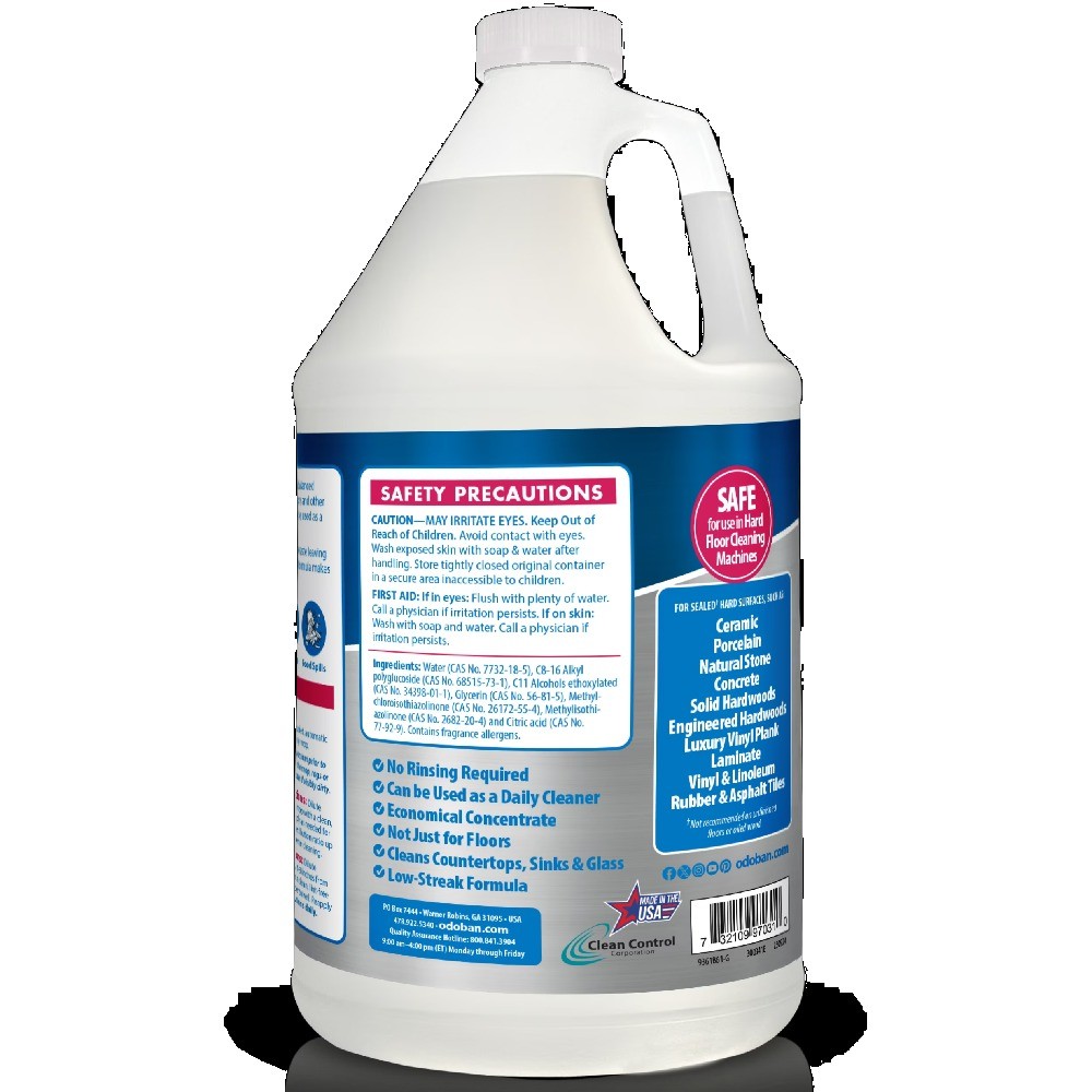 No Rinse Neutral pH Floor Cleaner Concentrate, 1 Gallon