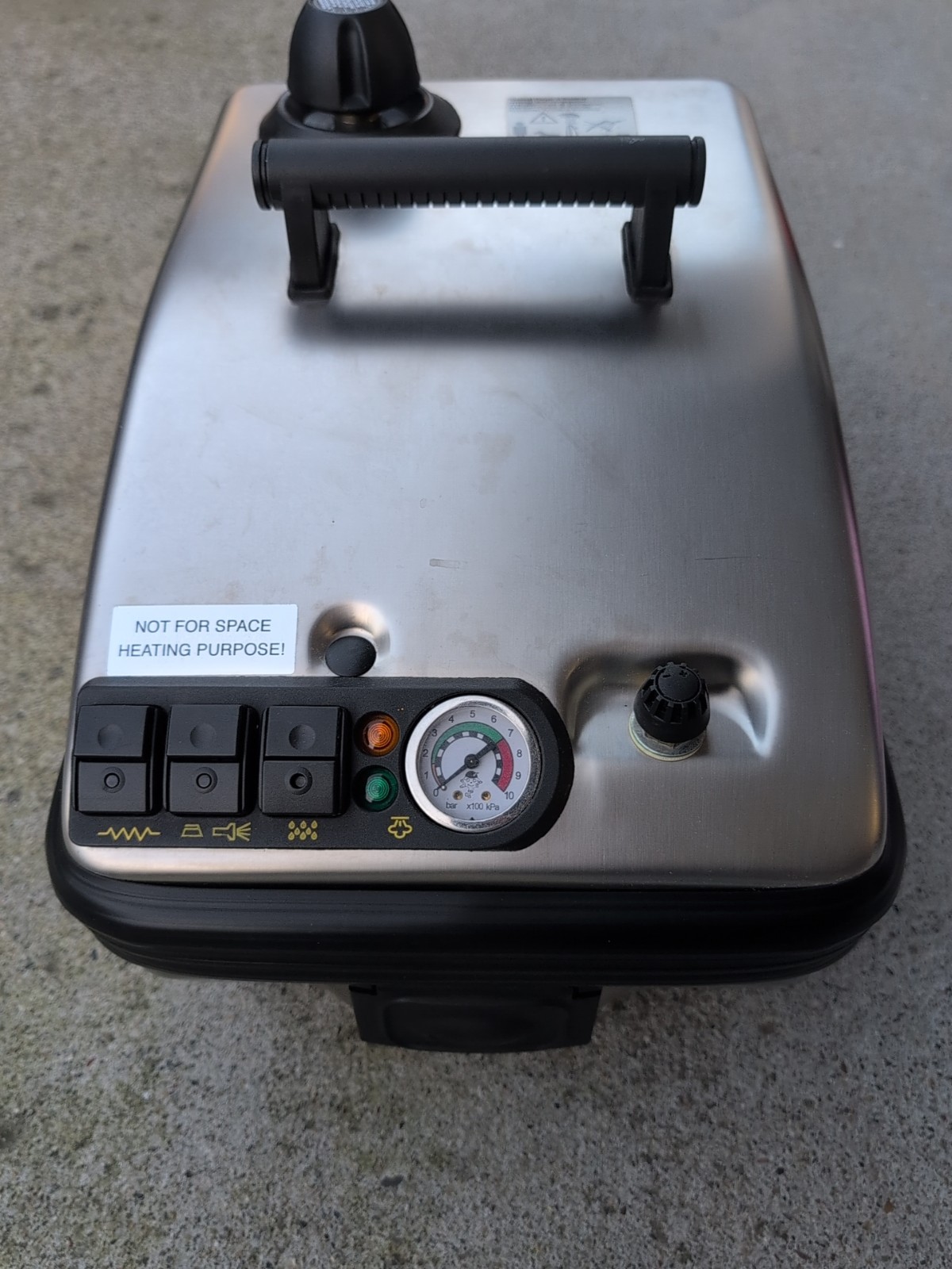 Rocky VS900 Commercial Steam Cleaner NO HOSE or WAND READ! Vapor Machine Italy