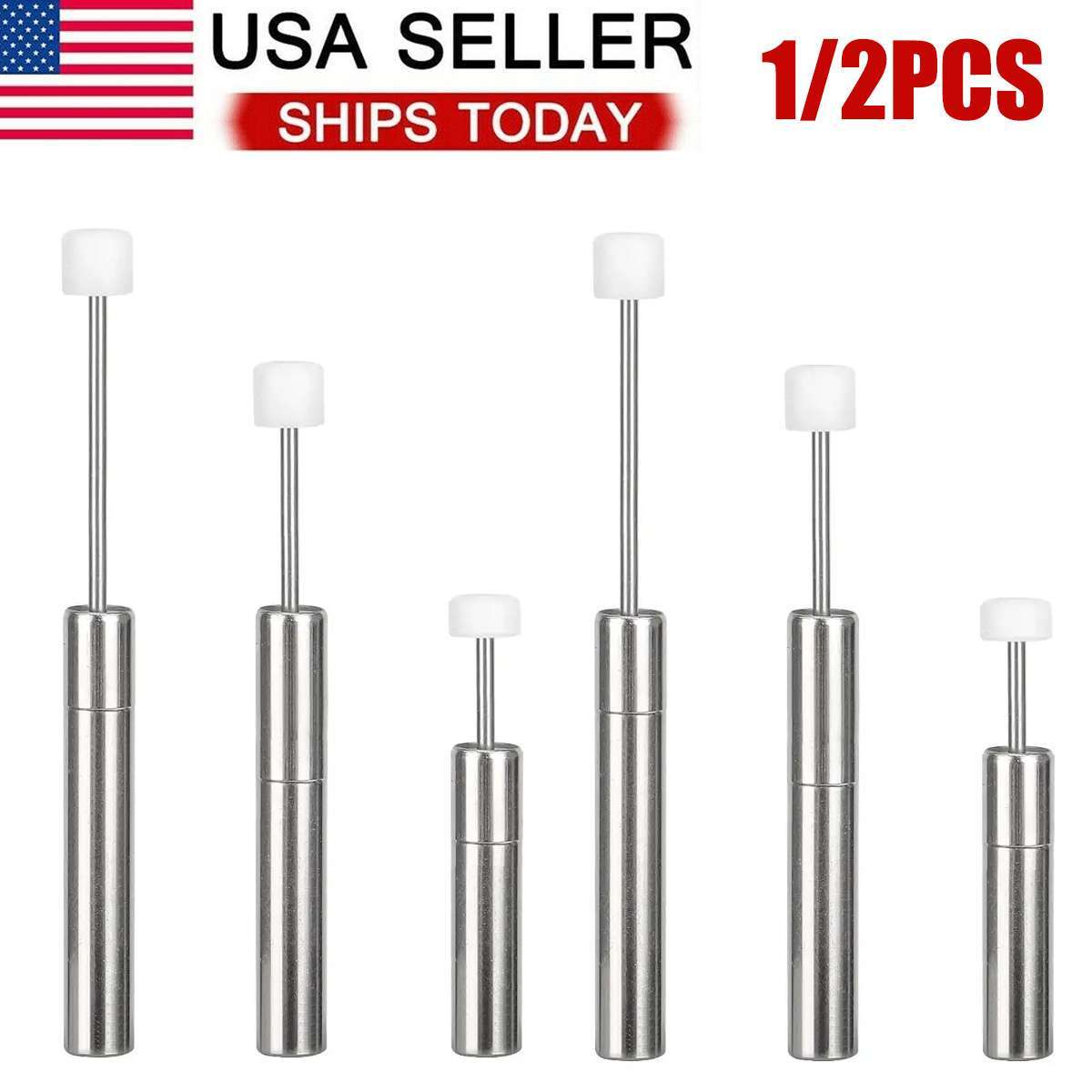 1/2pcs Damper/piston for trash can soft close for Kitchen and more uses 3 sizes
