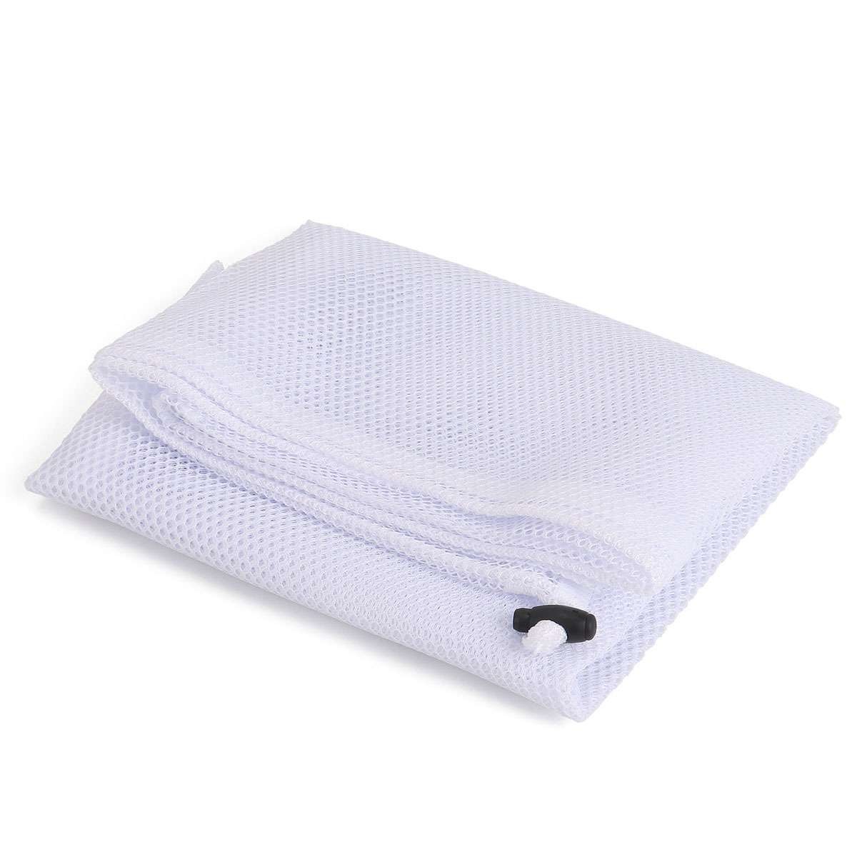 Large Heavy Duty Laundry Bag Mesh Wash Clothes With Drawstring Top Closure