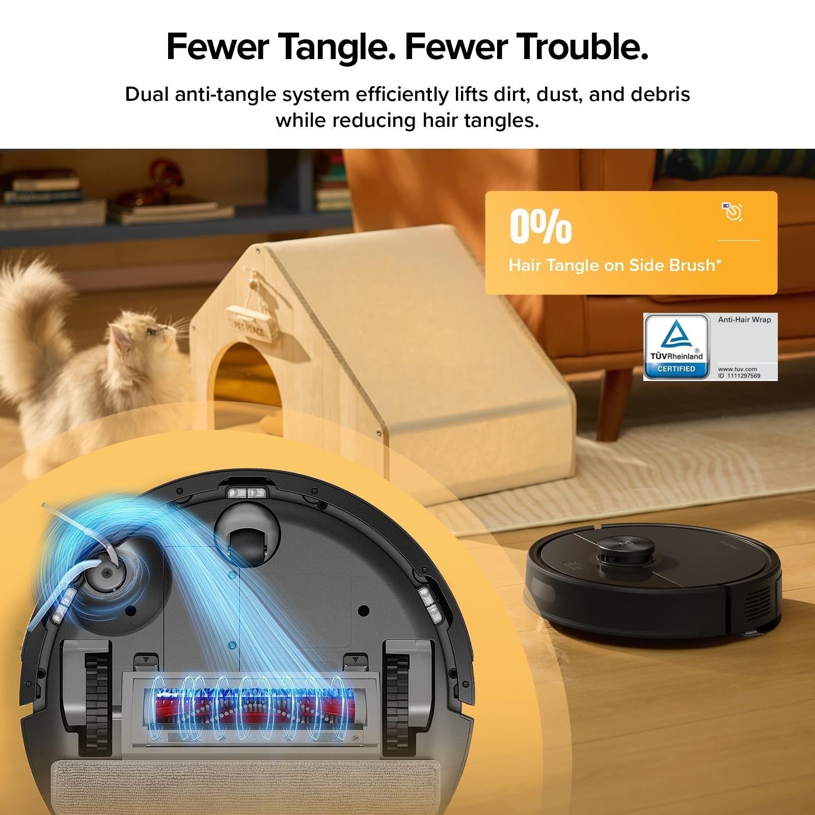 Roborock Q7 M5+ Robot Vacuum & Mop – Self-Empty, 10000Pa Suction