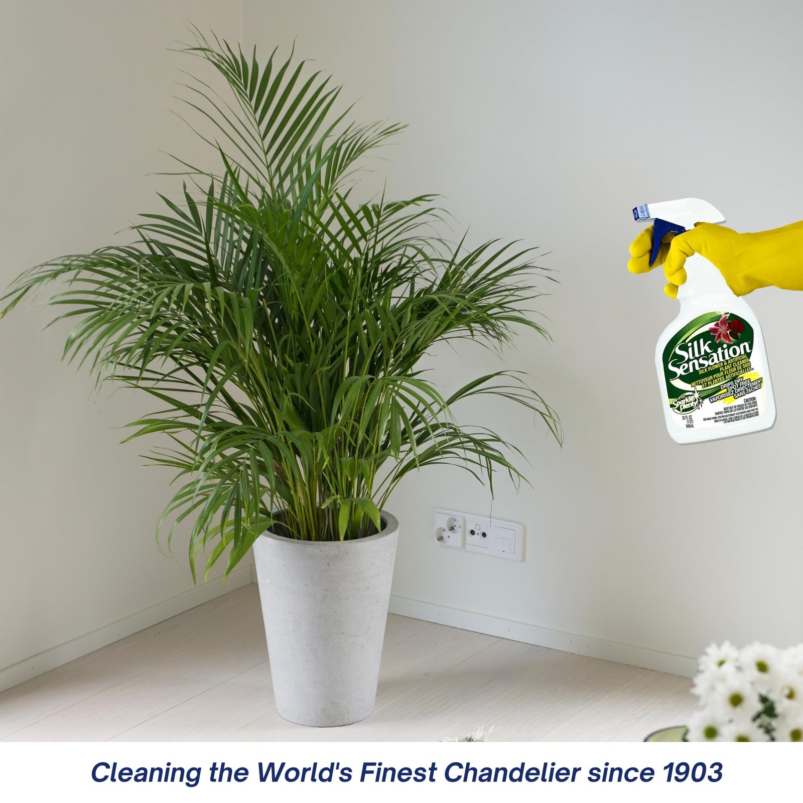 Sparkle Plenty Silk Sensation Artificial Flower & Plant Leaf Cleaner and Shin…