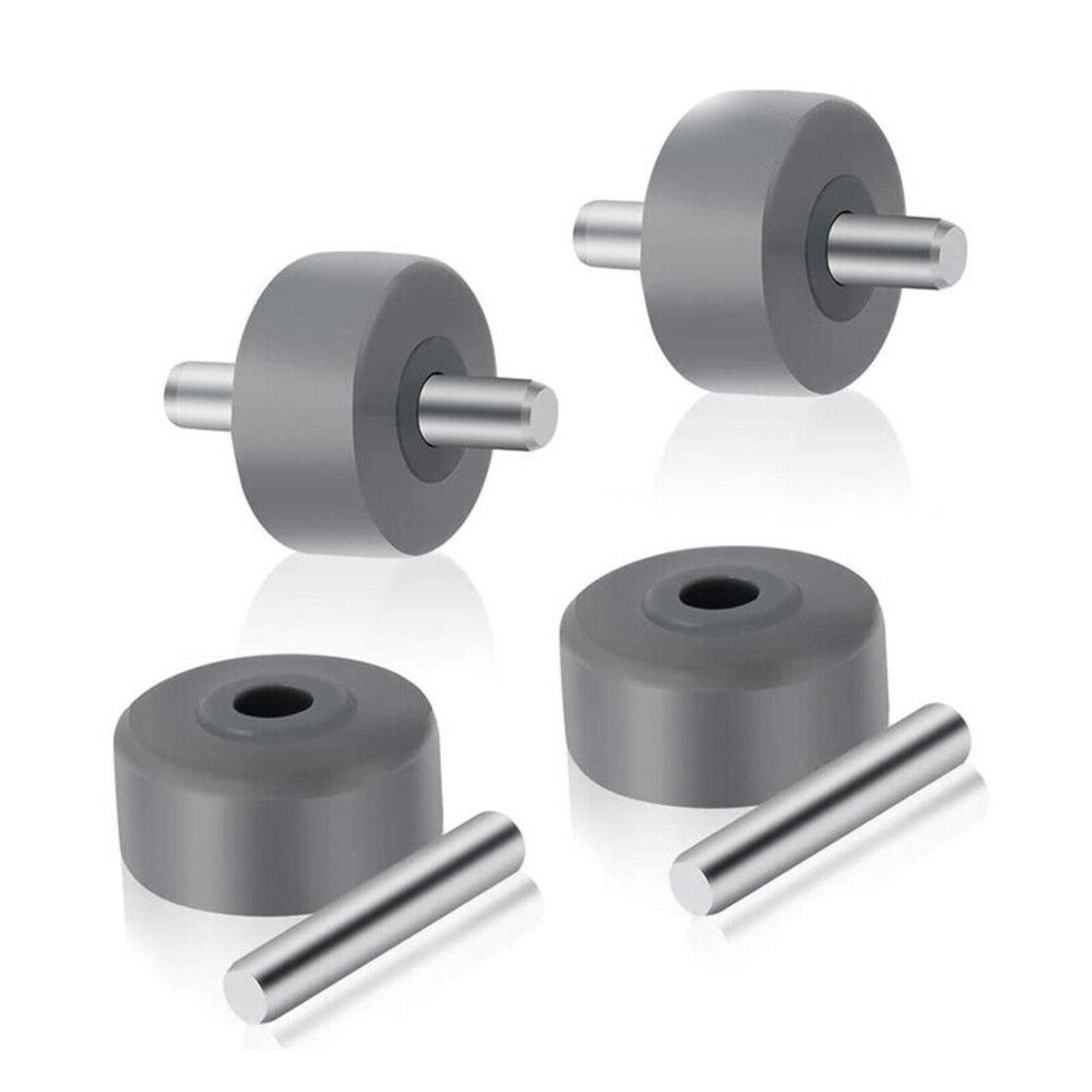 4 x Front Wheels For Shark Navigator Rotator vacuums NV350 NV400 NV500 series c