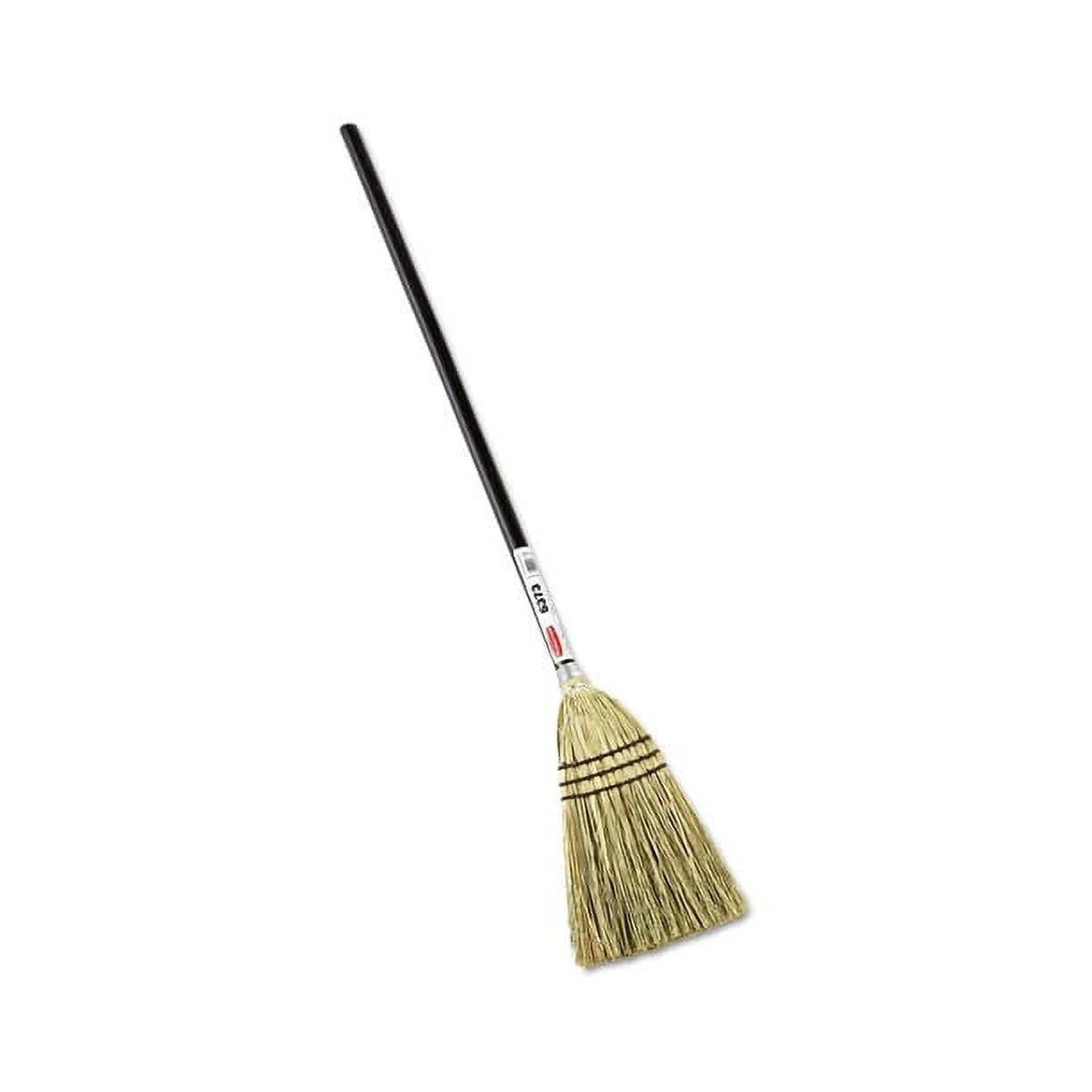 Rubbermaid Commercial Lobby 38″ Handle Corn Fill Broom, Brown.