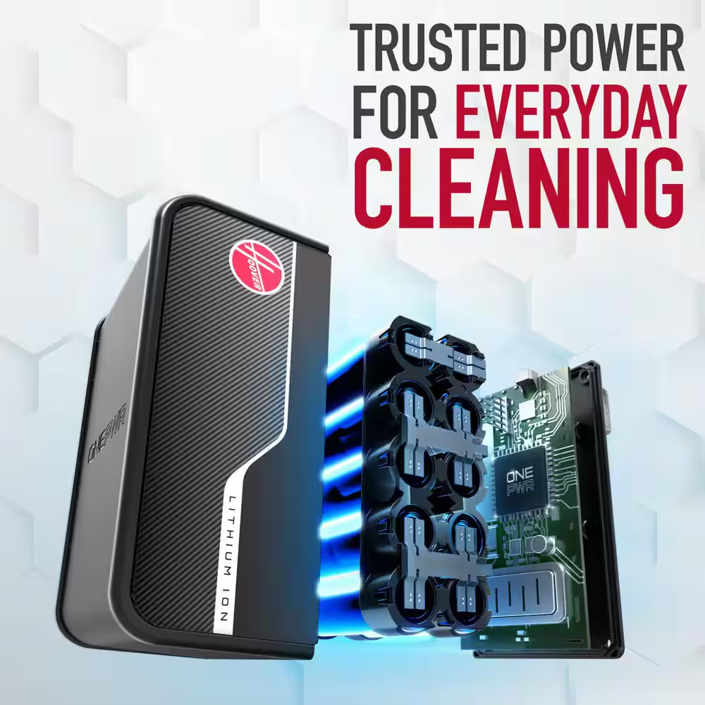 ONEPWR 8.0 Ah Lithium Ion Battery, Compatiable with Hoover ONEPWR Products, Best