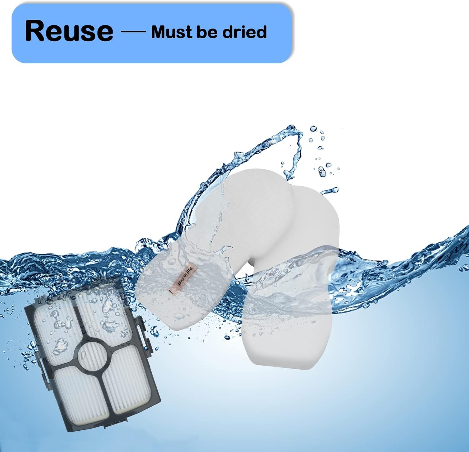 Replacement filter for Shark HZ3002 HZ3000 HZ4001AMZ HZ4002 Stratos Ultralight