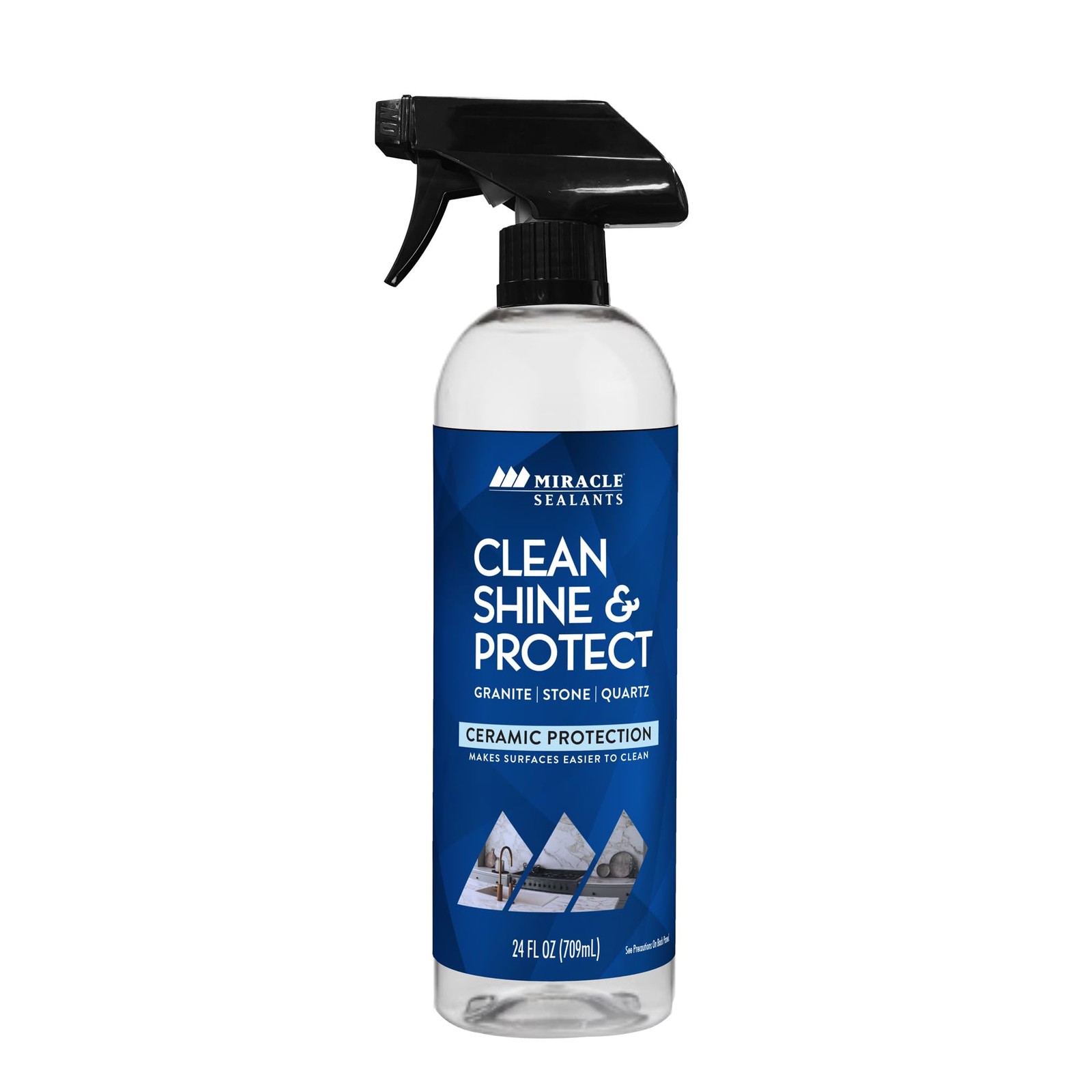 Clean Shine & Protect Spray for Granite, Stone, Quartz, Shine & Protect, 24 oz