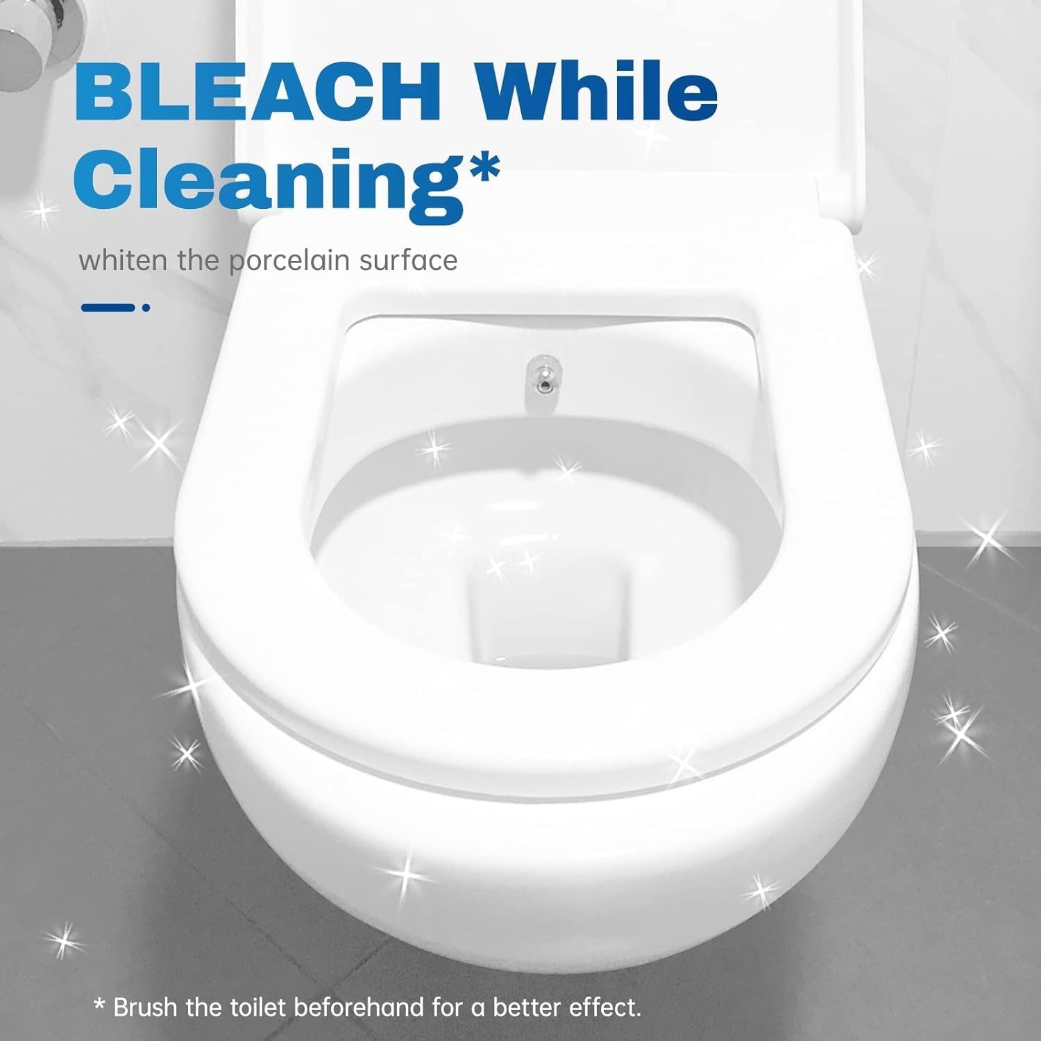Vacplus Automatic Toilet Bowl Cleaner Tablets Toilet Tank Cleaner (Scent & Size)