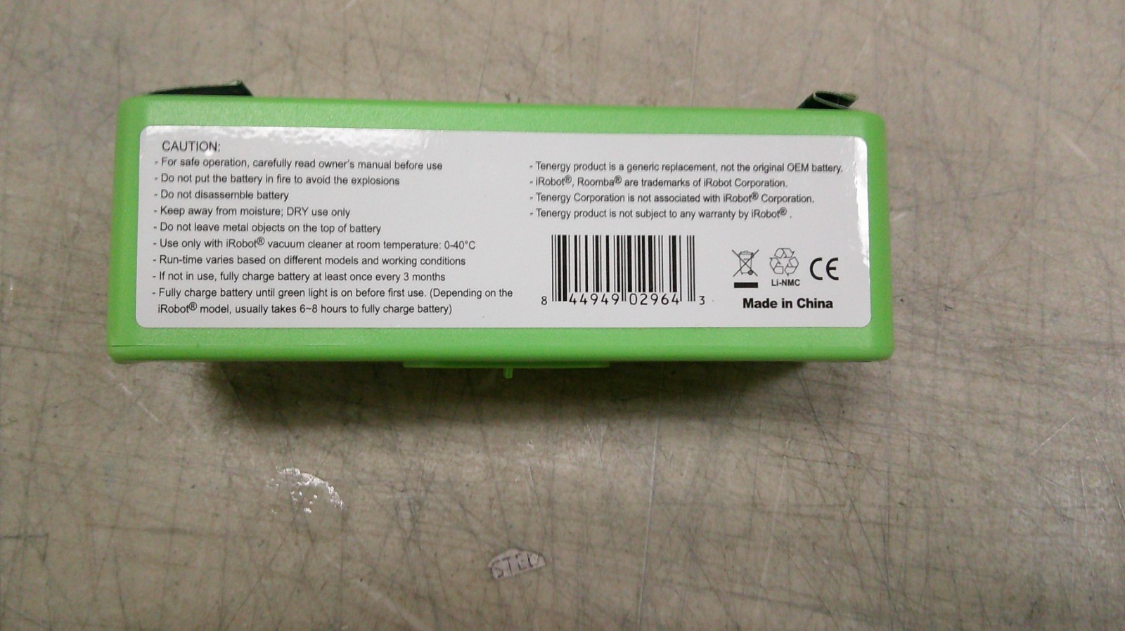 NEW Robot Roomba Long XLife Extended Battery 800 Series SKU: 4636434