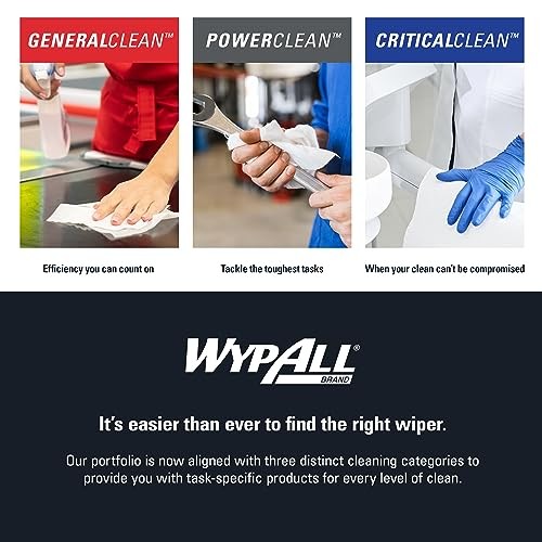 Wypall General Clean X60 Jumbo Roll Paper Towels 1100 Sheets Multi Task Cloths